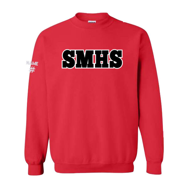 Unisex Gildan SMHS Twill Crewneck Thumbnail