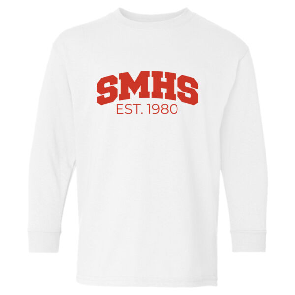 Gildan Youth SMHS Printed Long Sleeve Thumbnail