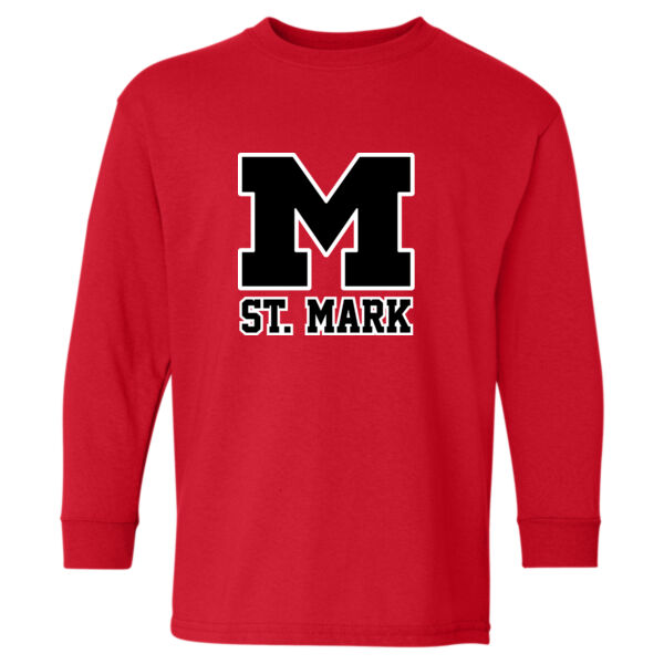 Gildan Youth M Printed Long Sleeve Thumbnail