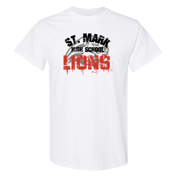 Gildan Unisex Distressed Printed T-Shirt Thumbnail