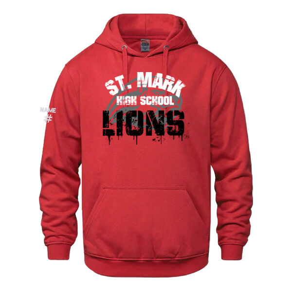 Vault Unisex Distressed Printed Hoodie Thumbnail