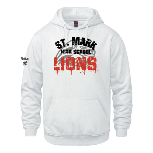 Vault Unisex Distressed Printed Hoodie Thumbnail