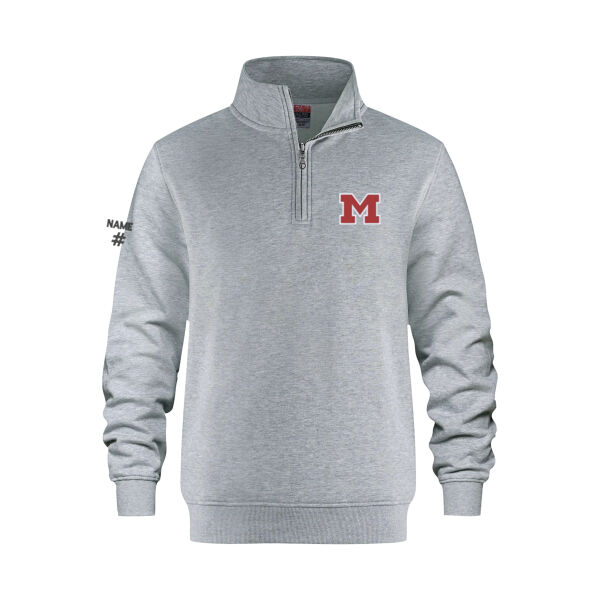 Flux Youth "M" Embroidered Quarter Zip Thumbnail